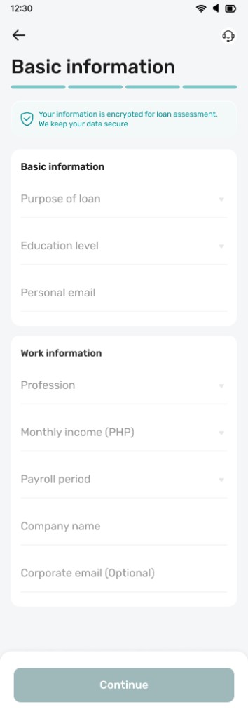 Basic and work information